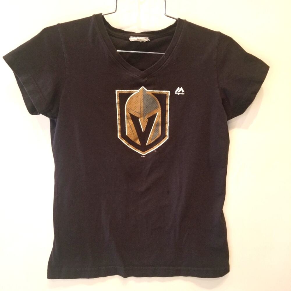Vegas Golden Knights Ladie's‎ Black T-Shirt Size M